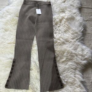 NAADAM Collection Cashmere Pants in Brown